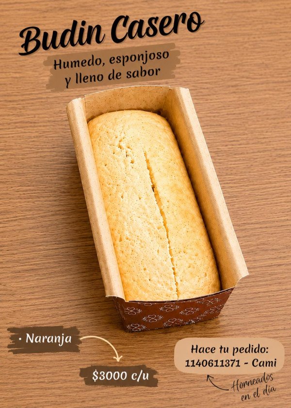 Budin de Naranja
