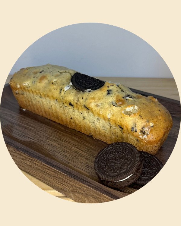 Budín de Vainilla y Oreo